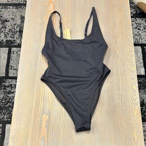 SKIMS Onyx One-Piece Swimsuit